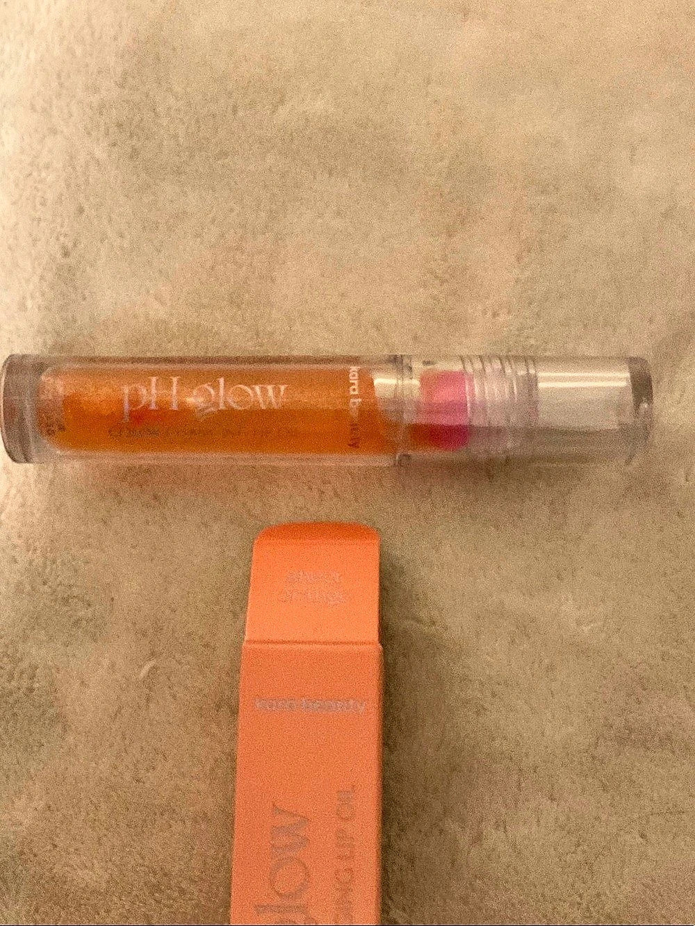Kaja Love Swipe Glossy Lip Oil Orange & Pink NWT
